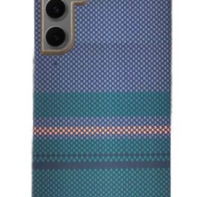 Samsung Galaxy S24 Besa Magsafe Kapak - Mavi-(5796)