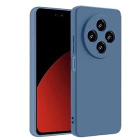 Xiaomi Redmi 14C Kılıf First Silikon - Mavi-(5796)