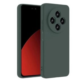 Xiaomi Redmi 14C Kılıf First Silikon - Koyu Yeşil-(5796)