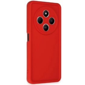 Xiaomi Redmi 14C Kılıf Viera Silikon - Kırmızı-(5796)