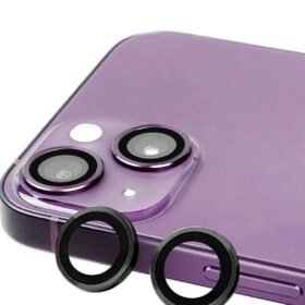 iPhone 15 Plus Raze Metal Kamera Lens - Siyah-(5796)