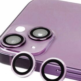 iPhone 14 Raze Metal Kamera Lens - Mor-(5796)