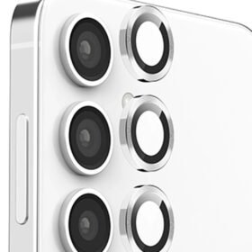 Samsung Galaxy S25 Plus Raze Metal Kamera Lens - Gümüş-(5796)