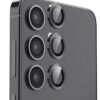 Samsung Galaxy S24 FE Raze Metal Kamera Lens - Siyah-(5796)