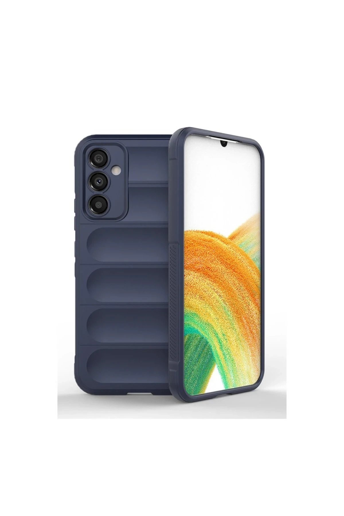 Samsung Galaxy A16 5G Kılıf Optimum Silikon - Lacivert-(5796)