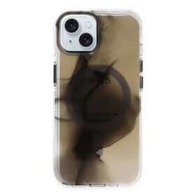 iPhone 15 Phantom Magsafe Kapak - Siyah-(5796)