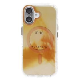 iPhone 16 Phantom Magsafe Kapak - Gold-(5796)