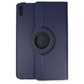 Huawei MatePad SE 11 Kılıf 360 Tablet Deri Kılıf - Lacivert-(5796)