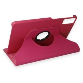 Xiaomi Redmi Pad SE 4G Kılıf 360 Tablet Deri Kılıf - Pembe-(5796)