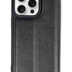iPhone 14 Pro Kılıf Flip Cover - Siyah-(5796)