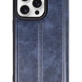 iPhone 14 Pro Max Kılıf Flip Cover - Lacivert-(5796)