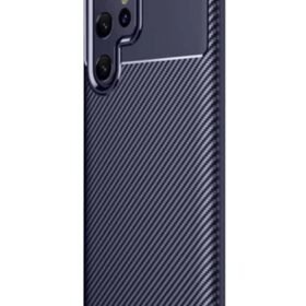 Samsung Galaxy S25 Ultra Kılıf Auto Focus Karbon Kapak - Lacivert-(5796)