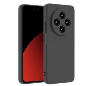 Xiaomi Redmi 14C Kılıf Nano içi Kadife Silikon - Siyah-(5796)