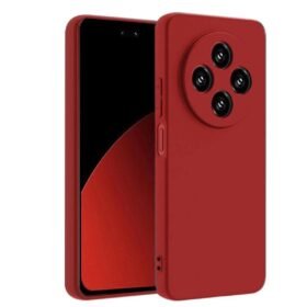 Xiaomi Redmi 14C Kılıf Nano içi Kadife Silikon - Kırmızı-(5796)