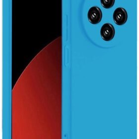 Xiaomi Redmi 14C Kılıf Nano içi Kadife Silikon - Mavi-(5796)