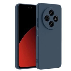 Xiaomi Redmi 14C Kılıf Nano içi Kadife Silikon - Lacivert-(5796)