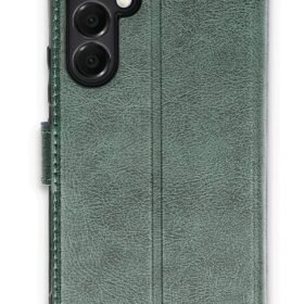 Samsung Galaxy A16 5G Kılıf Trend S Plus Kapaklı Kılıf - Yeşil-(5796)