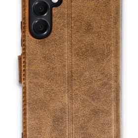 Samsung Galaxy A16 5G Kılıf Trend S Plus Kapaklı Kılıf - Taba-(5796)