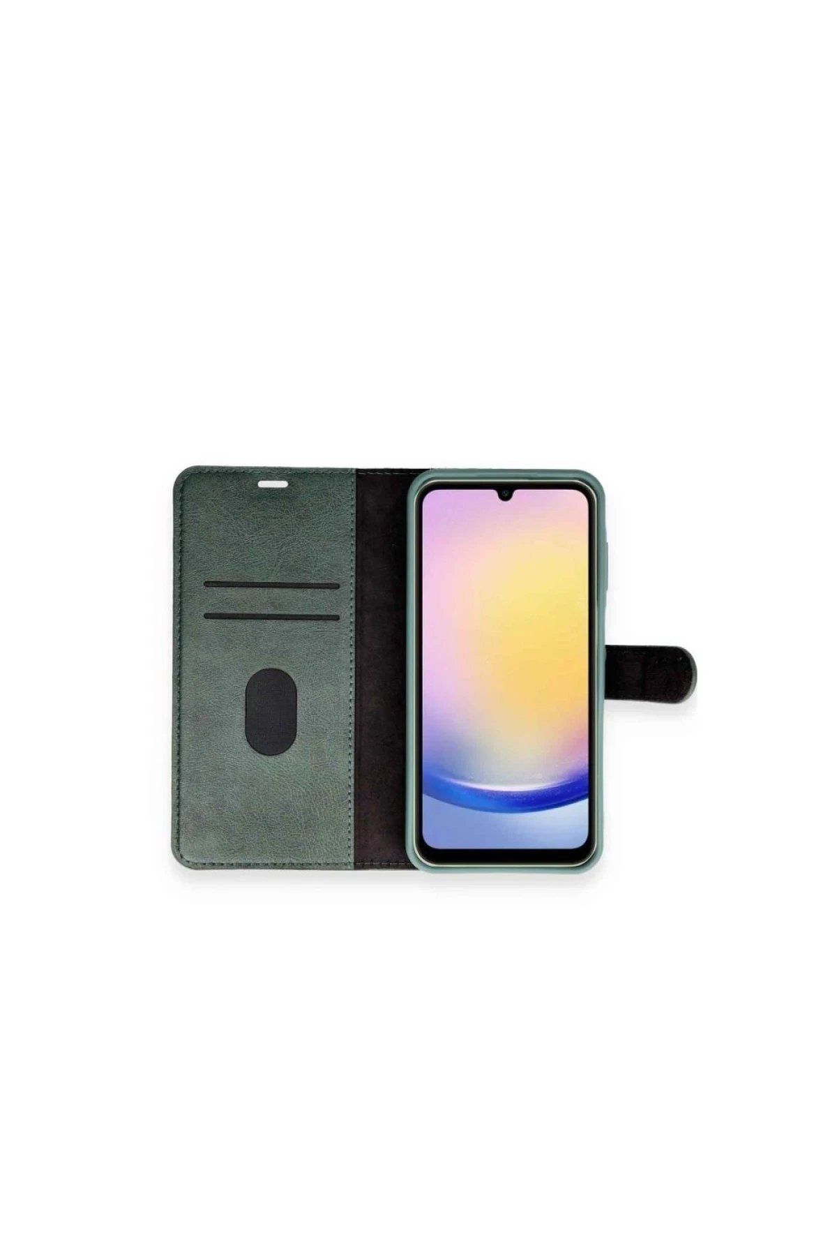 Samsung Galaxy M34 5G Kılıf Trend S Plus Kapaklı Kılıf - Lacivert-(5796) - Görsel 3