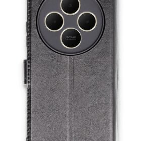 Xiaomi Redmi 14C Kılıf Trend S Plus Kapaklı Kılıf - Siyah-(5796)