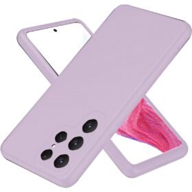 Samsung Galaxy S25 Ultra Kılıf First Silikon - Lila-(5796)