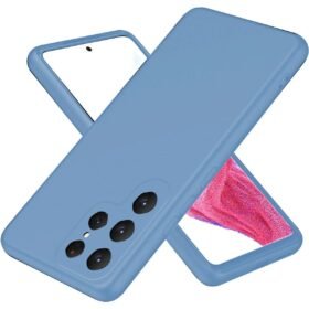 Samsung Galaxy S25 Ultra Kılıf First Silikon - Mavi-(5796)