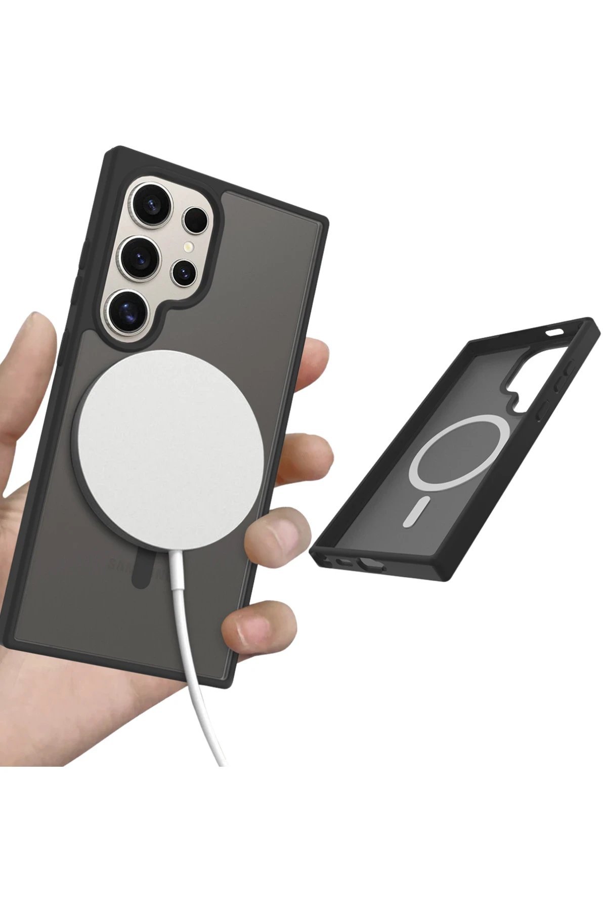 Samsung Galaxy S25 Ultra Jota Magsafe Kapak - Derin Mor-(5796) - Görsel 2