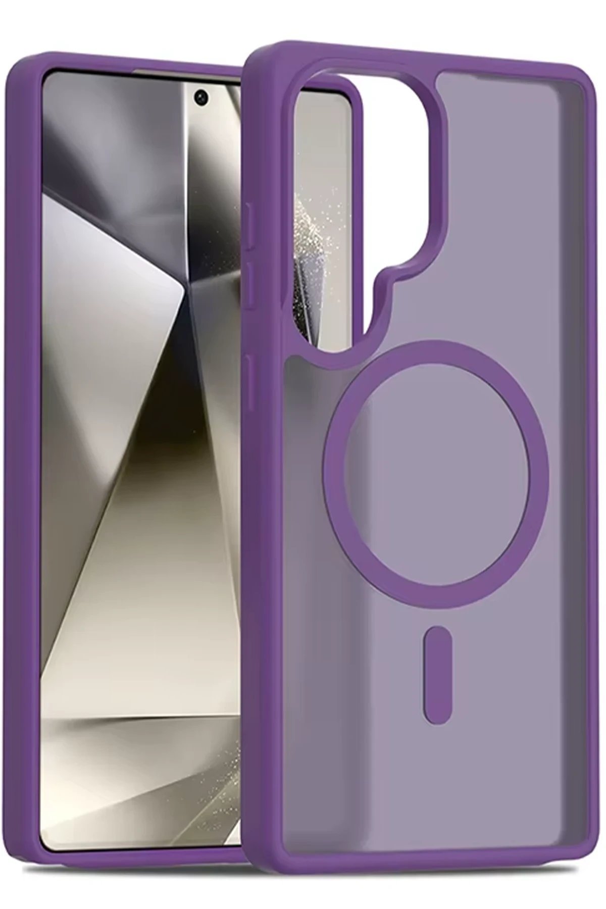 Samsung Galaxy S25 Ultra Jota Magsafe Kapak - Derin Mor-(5796) - Görsel 3