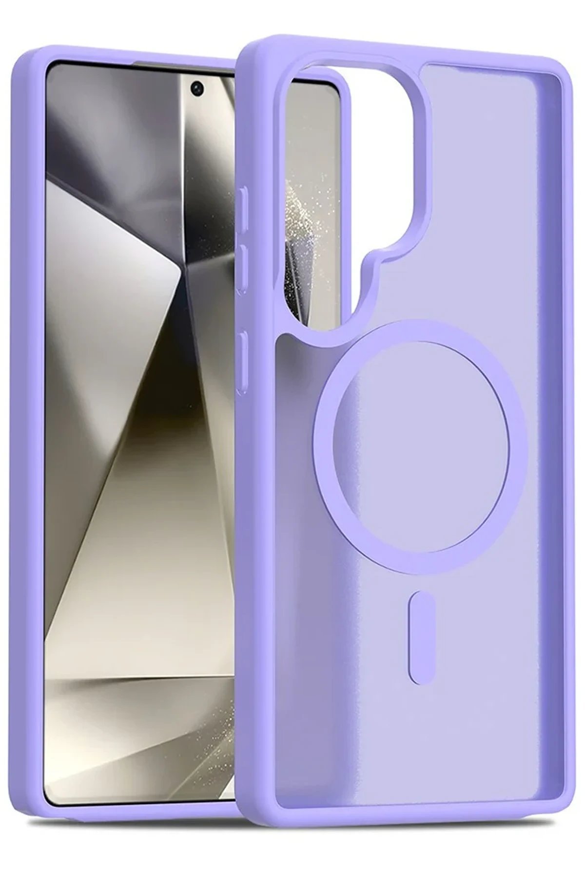 Samsung Galaxy S25 Ultra Jota Magsafe Kapak - Lila-(5796) - Görsel 3