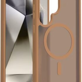 Samsung Galaxy S25 Ultra Jota Magsafe Kapak - Çöl Titanyum-(5796)