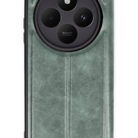 Xiaomi Redmi 14C Kılıf Flip Cover - Koyu Yeşil-(5796)