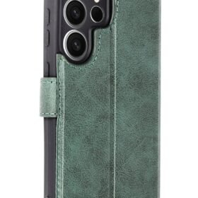 Samsung Galaxy S25 Ultra Kılıf Trend S Plus Kapaklı Kılıf - Yeşil-(5796)