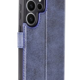 Samsung Galaxy S25 Ultra Kılıf Trend S Plus Kapaklı Kılıf - Lacivert-(5796)