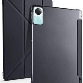 Xiaomi Redmi Pad SE 4G Kılıf Kalemlikli Mars Tablet Kılıfı - Siyah-(5796)