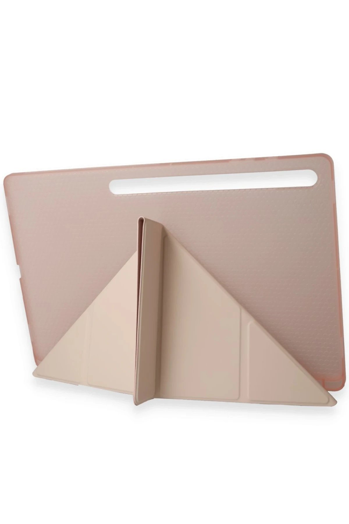 Samsung Galaxy X910 Tab S9 Ultra 14.6 Kılıf Kalemlikli Mars Tablet Kılıfı - Lila-(5796) - Görsel 2