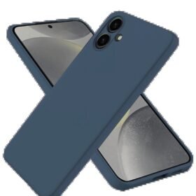 Samsung Galaxy A06 Kılıf First Silikon - Lacivert-(5796)