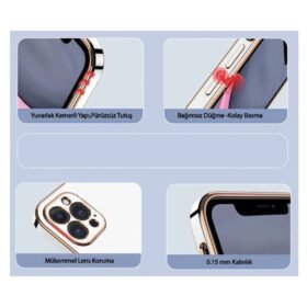 Samsung Galaxy S25 Plus Kılıf Volet Silikon - Beyaz-(5796)