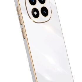 Xiaomi Redmi Note 14 Pro 5G Kılıf Volet Silikon - Beyaz-(5796)