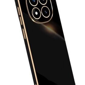 Xiaomi Redmi Note 14 Pro Plus Kılıf Volet Silikon - Siyah-(5796)