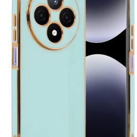 Xiaomi Redmi 14C Kılıf Volet Silikon - Açık Yeşil-(5796)