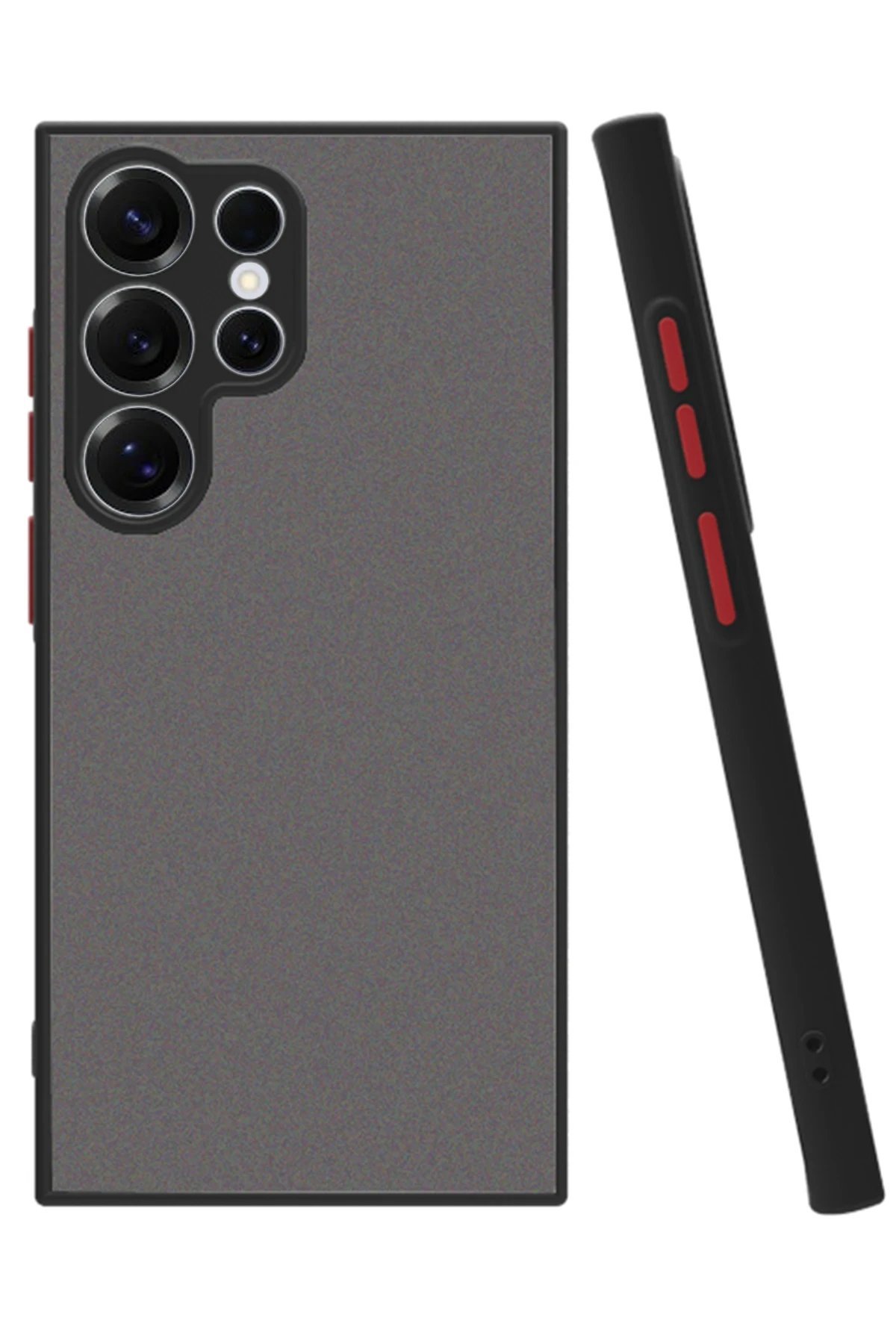 Samsung Galaxy S25 Ultra Kılıf Montreal Silikon Kapak - Siyah-(5796)