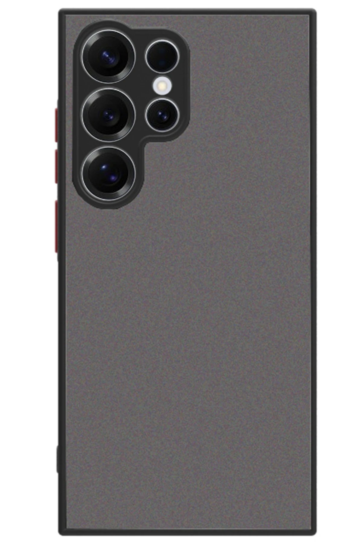 Samsung Galaxy S25 Ultra Kılıf Montreal Silikon Kapak - Siyah-(5796) - Görsel 2