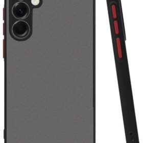 Samsung Galaxy A56 Kılıf Montreal Silikon Kapak - Siyah-(5796)