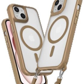 iPhone 15 Kılıf Enka Magsafe Silikon Kılıf - Desert-(5796)