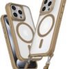iPhone 15 Pro Max Kılıf Enka Magsafe Silikon Kılıf - Desert-(5796)
