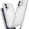 iPhone 16 Plus Kılıf Enka Magsafe Silikon Kılıf - Şeffaf-(5796)