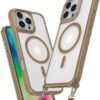 iPhone 16 Pro Kılıf Enka Magsafe Silikon Kılıf - Desert-(5796)