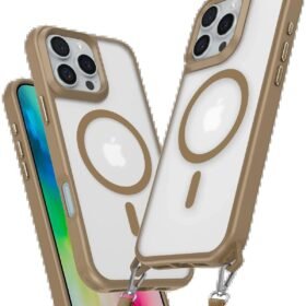 iPhone 16 Pro Kılıf Enka Magsafe Silikon Kılıf - Desert-(5796)