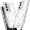 Samsung Galaxy S23 Plus Kılıf Enka Magsafe Silikon Kılıf - Şeffaf-(5796)