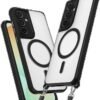 Samsung Galaxy S25 Kılıf Enka Magsafe Silikon Kılıf - Siyah-(5796)